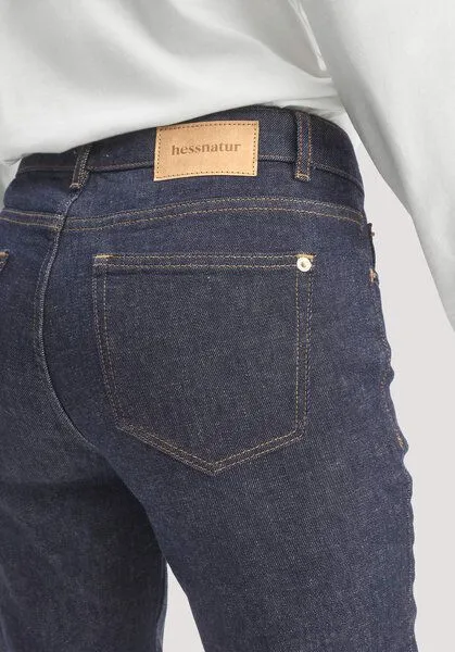 hessnatur hessnatur Jeans LEA Slim aus Bio-Baumwolle mit recycelter Baumwolle, Pure blue, – Produktbild 2 von 4