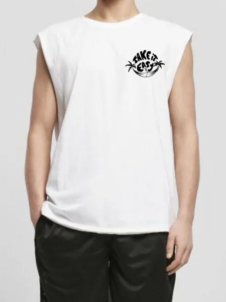 Zeachild Zeachild Basic Men Bio Tanktop, Weiss, – Produktbild 3 von 6
