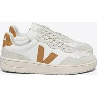 Veja Veja Damen-Sneakers V-90 Leather White Umber – Produktbild 1 von 1