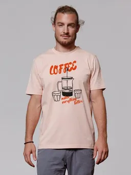 watapparel watapparel T-Shirt Unisex Coffee makes everything better – Produktbild 1 von 1