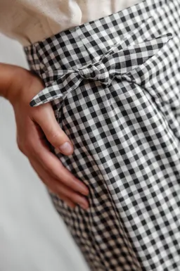 Jyoti - Fair Works Jyoti - Fair Works Damen vegan Wickelrock Tanvi Check – Produktbild 1 von 1