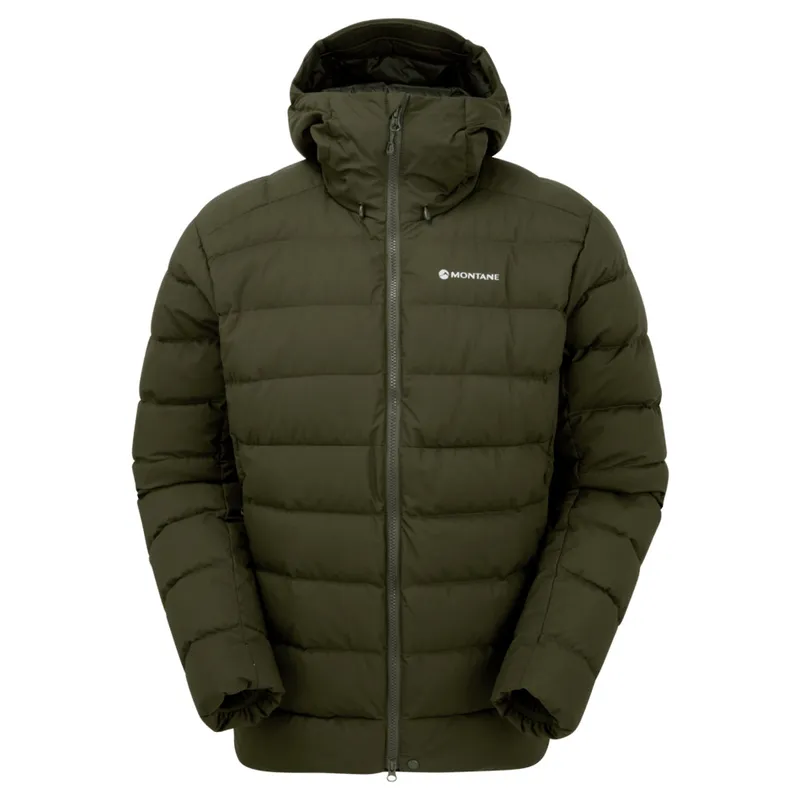 Montane Daunenjacke mit Kapuze Montane Resolve XT, Grün, – Produktbild 1 von 1