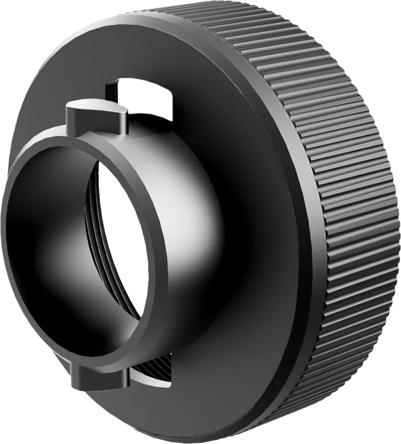 Alb Filter Alb Filter Entry Adapter 2-Pin Wechseladapter für 78 mm Tankdeckel, Schwarz, – Produktbild 1 von 2