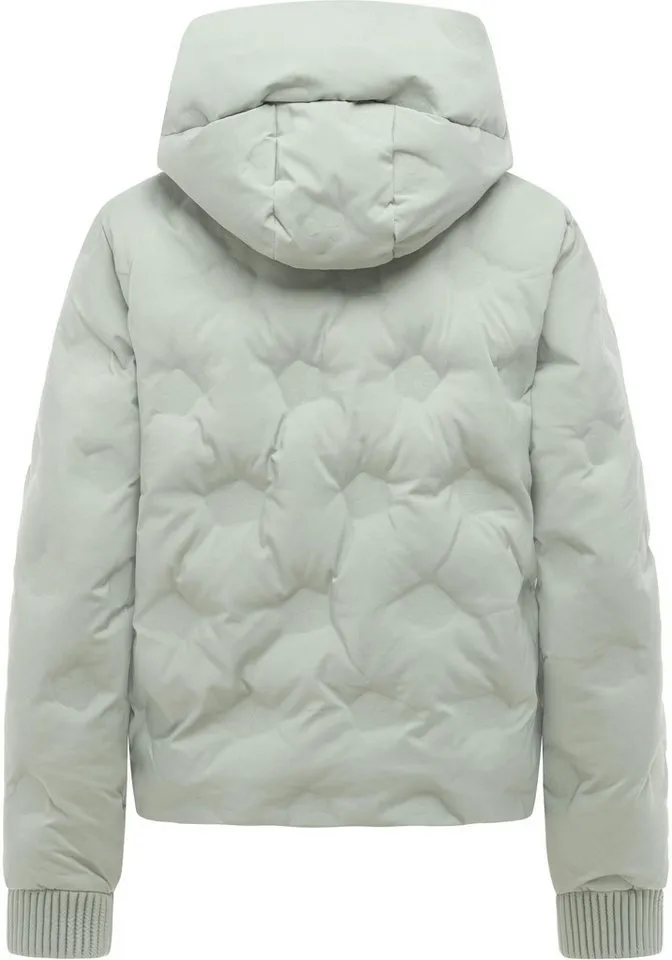 ragwear ragwear Outdoorjacke Lynnox Embossed Y Leichte Winterjacke mit Kapuze, wasserdicht und winddicht, Grün, – Produktbild 4 von 5