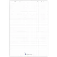 Memo 5 memo Recycling-Flipchartblöcke, kariert, 20 Blatt, 80 g/m² – Produktbild 1 von 1
