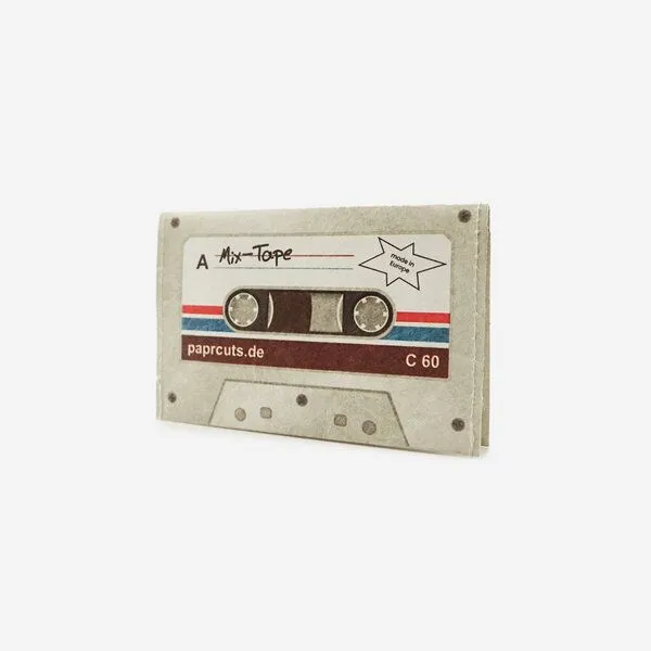 paprcuts paprcuts RFID Kartenhalter, Mixtape (beige), – Produktbild 1 von 3