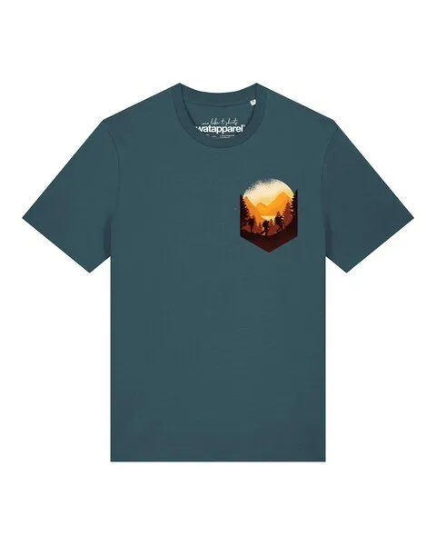 watapparel watapparel T-Shirt Unisex Hiking in the mountains, Stargazer, – Produktbild 1 von 2