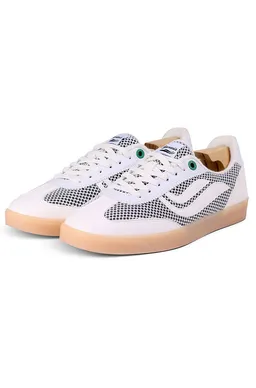 Genesis Genesis Damen vegan Sneaker G-Volley Zweifarbiges Mesh Weiß – Produktbild 1 von 1
