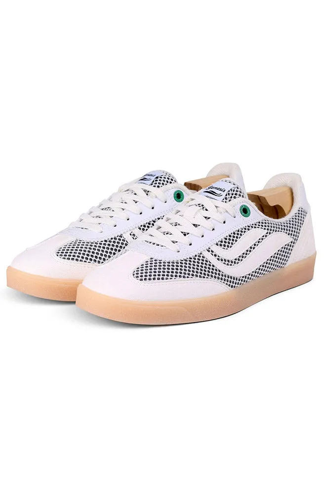 Genesis Genesis Damen vegan Sneaker G-Volley Zweifarbiges Mesh Weiß, Schwarz, – Produktbild 1 von 2