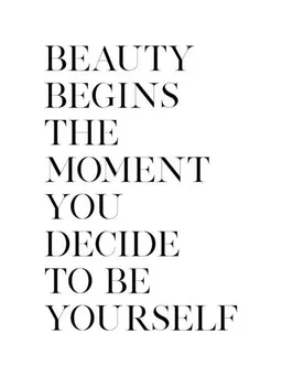 Photocircle Photocircle Poster / Leinwandbild - Be Yourself No3 – Produktbild 1 von 1