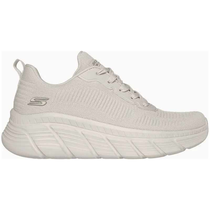 Skechers Skechers BOBS B FLEX HI-FLYING HI Sneaker, Trainingsschuh, Schnürschuh, Freizeitschuh in veganer Verarbeitung, Weiß, – Produktbild 1 von 8