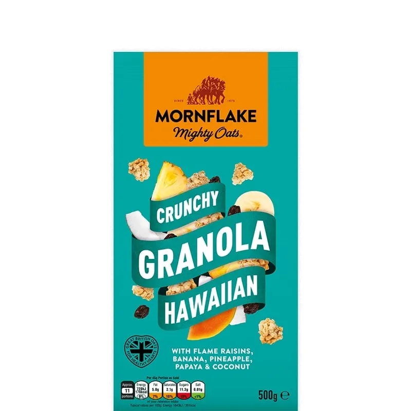 MornFlake MornFlake Knuspriges Granola Hawaiian 500 g – Produktbild 1 von 1