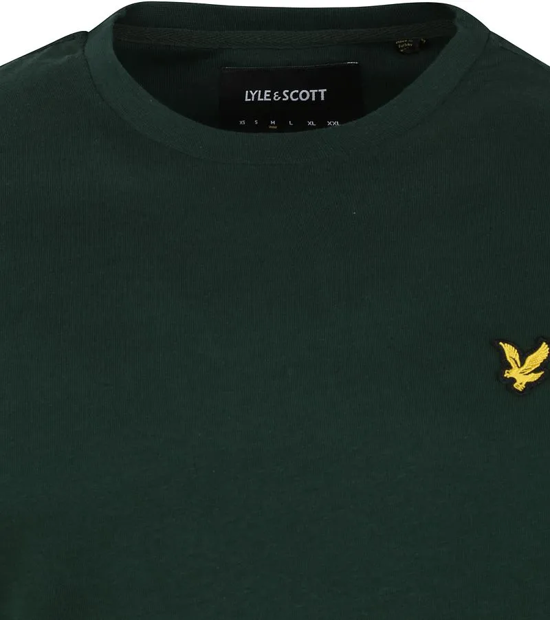 Lyle and Scott Lyle and Scott T-shirt Dunkelgrün - Größe L, Dunkelgrün, – Produktbild 4 von 5