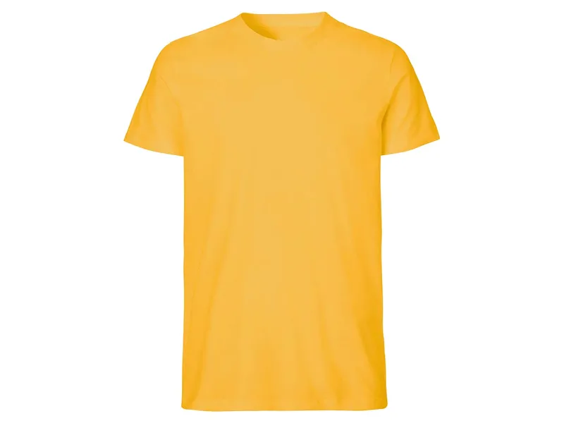 Neutral Neutral Bio-Herren-T-Shirt mit Rundhalsausschnitt gelb, Gr. XXL – Produktbild 1 von 1