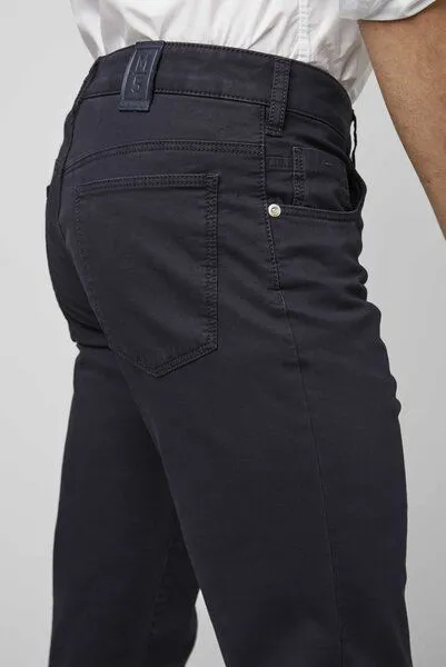 M 5 BY MEYER M 5 BY MEYER Baumwoll Five Pocket, Blau (marine), – Produktbild 5 von 5