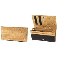 weltPartner weltPartner Portemonnaie / Geldbeutel aus Kork und Bio-Baumwolle, 16x9cm – Produktbild 1 von 1
