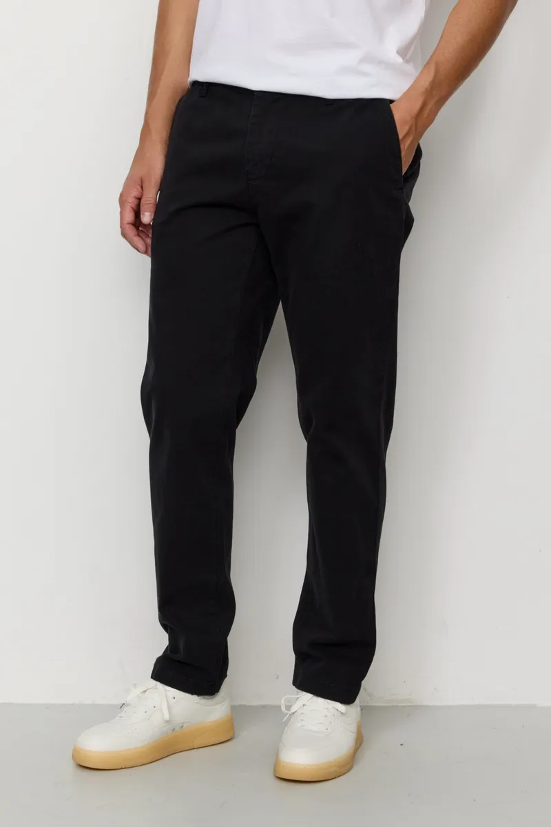 recolution Recolution Herren vegan Chinos Kelp Schwarz, Schwarz, – Produktbild 2 von 2