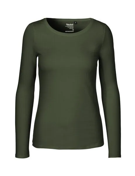 Neutral® - 3FREUNDE Neutral® - 3FREUNDE Frauen Longsleeve, Military, – Produktbild 1 von 4