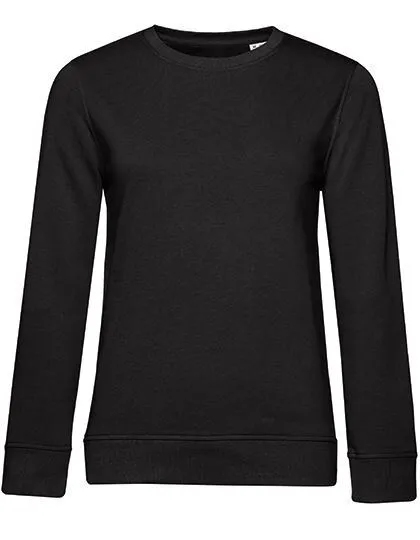B&C Collection B&C Collection Damen Inspire Crew Neck Sweatshirt, Black pure, – Produktbild 2 von 3