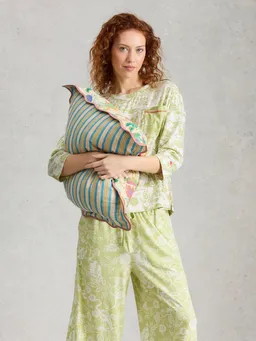 White Stuff Bedrucktes Pyjamatop Maya - M – Produktbild 1 von 1