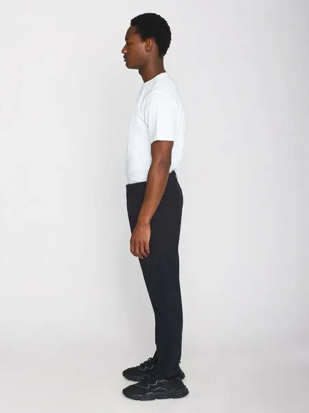 KnowledgeCotton Apparel KnowledgeCotton Apparel Chino CHUCK Twill, Black jet, – Produktbild 4 von 5