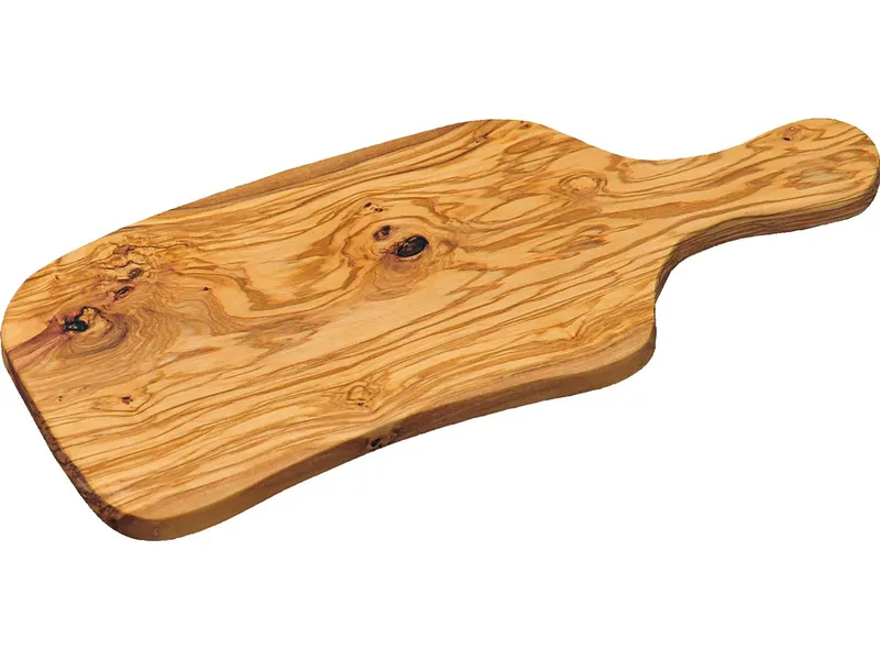Kesper KESPER Schneidebrett aus Olivenholz, Primecut, mit Griff, 39 x 16,5 cm – Produktbild 1 von 1