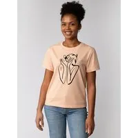 watapparel watapparel T-Shirt Frauen Self love, Fraiche peche, – Produktbild 1 von 1
