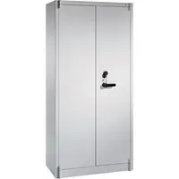 C+P C+P Feuergeschützte Flügeltürenschrank lichtgrau B 93 cm, H 195 cm – Produktbild 3 von 3