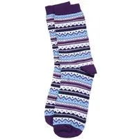 grödo Grödo Damensocken kbT Wolle Bio Baumwolle mit Elasthan, Lila-bunt, – Produktbild 1 von 1
