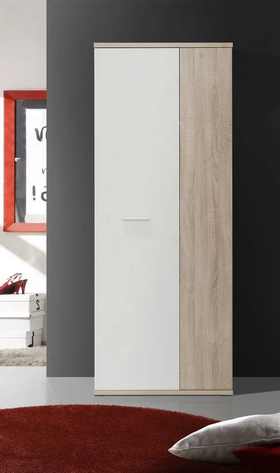FORTE Schuhschrank Netty Höhe ca, 179 cm, Beige, – Produktbild 1 von 8