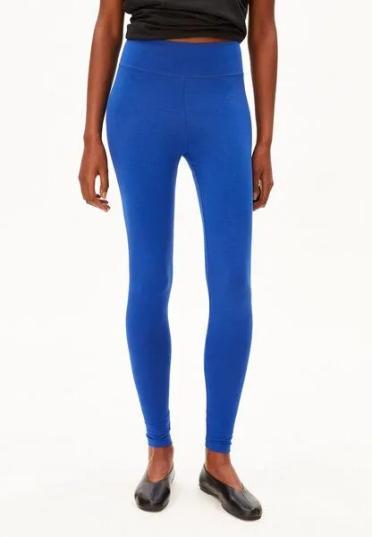ARMEDANGELS ARMEDANGELS FARIBAA Damen Leggings aus Bio-Baumwoll Mix, Dynamo blue, – Produktbild 1 von 5