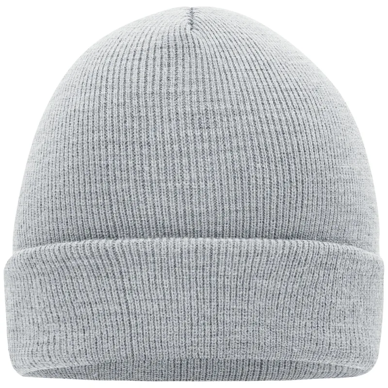 Myrtle Beach myrtle beach Klassische Strickmütze in vielen Farben MB7500 Gr. one size light-grey-melange – Produktbild 1 von 1