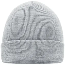 Myrtle Beach myrtle beach Klassische Strickmütze in vielen Farben MB7500 Gr. one size light-grey-melange – Produktbild 1 von 1