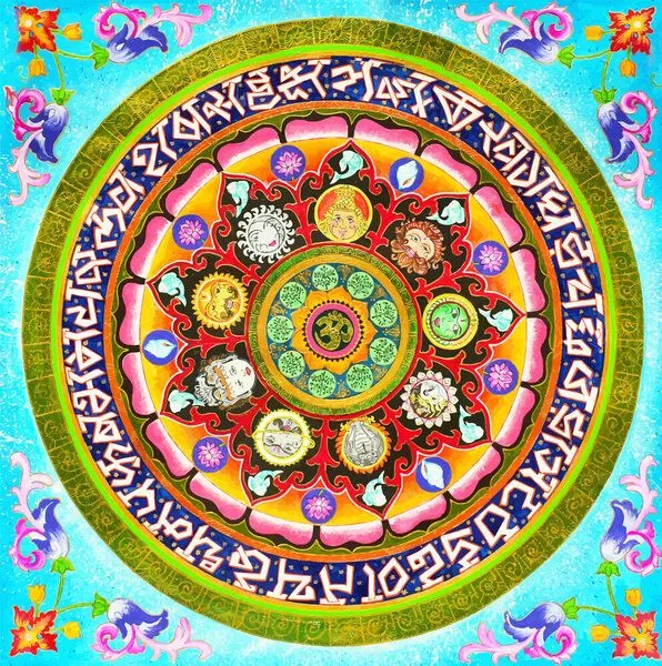 Photocircle Photocircle Poster / Leinwandbild - Chakra Mandala – Produktbild 1 von 1