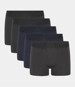 Copenhagen Bamboo 5 Paar Bambusunterwäsche in den Farben schwarz - grau - navy – Produktbild 1 von 1