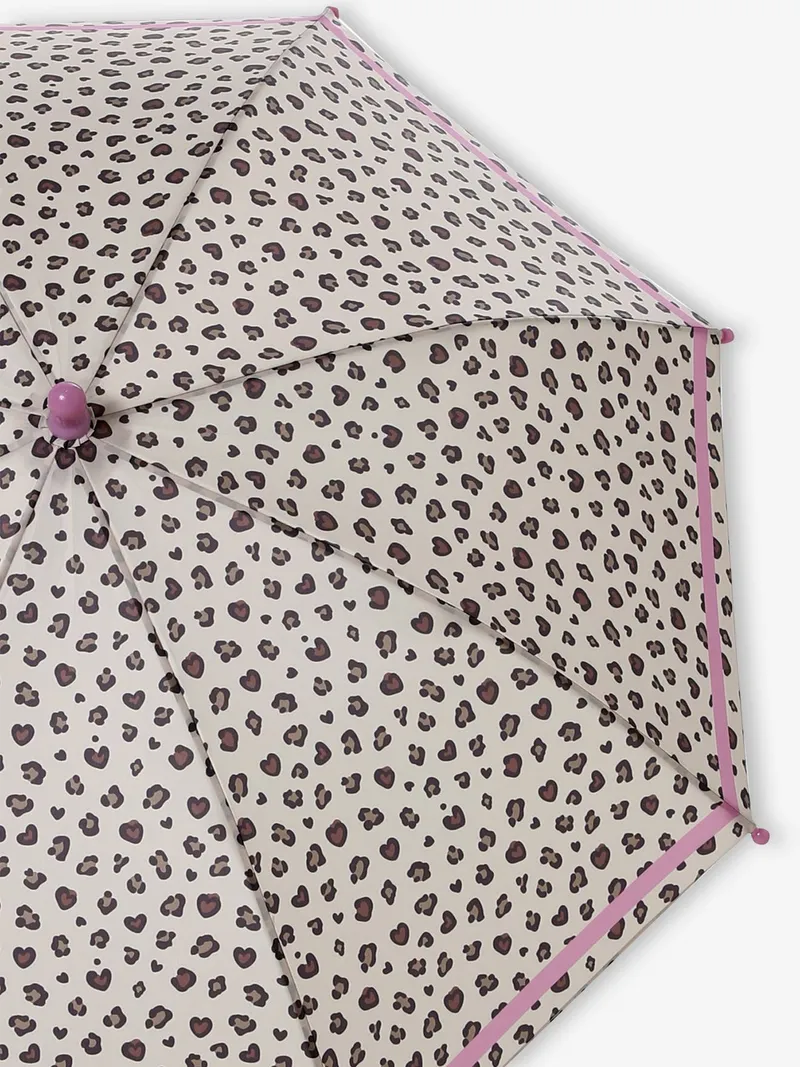 Vertbaudet Bunter Mädchen Regenschirm, Beige, – Produktbild 2 von 3