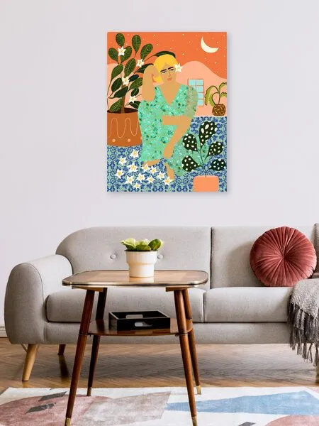 Photocircle Photocircle Poster / Leinwandbild - Flower Collector – Produktbild 2 von 4