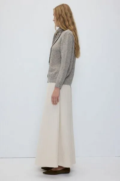 Rita Row Rita Row Strickjacke MARE mit integriertem Schal, Grey, – Produktbild 3 von 4