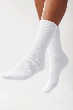 BERUFSBEKLEIDUNG Baumwollsocken 5er-Pack, weiß - Berufsbekleidung.de – Produktbild 1 von 1