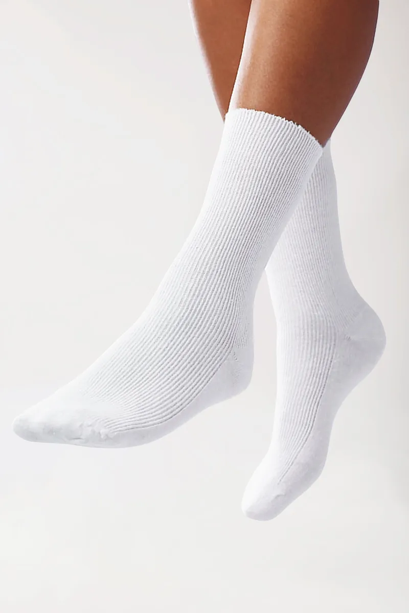 BERUFSBEKLEIDUNG Baumwollsocken 5er-Pack, weiß - Berufsbekleidung.de, Weiß, – Produktbild 1 von 1