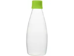 retap retap Trinkflasche "GO" 0,8 l aus Glas mit Schraubverschluss, forest green – Produktbild 1 von 1