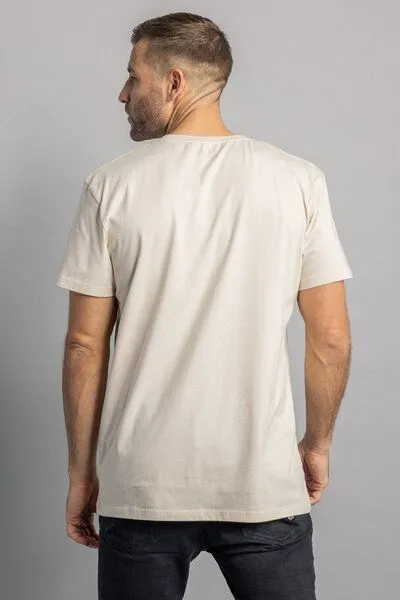 DIRTS dirts Premium Blank T-Shirt STANDARD, Oat milk, – Produktbild 3 von 4