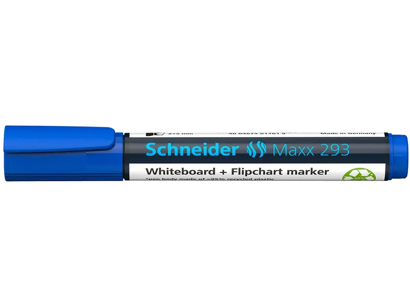 Schneider Schneider Whiteboard- und Flipchartmarker Maxx 293 blau – Produktbild 2 von 3