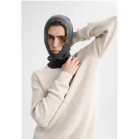 MELA Feinstrick-Balaklava Modell: Charvi GOTS, Anthrazit melange, – Produktbild 1 von 2