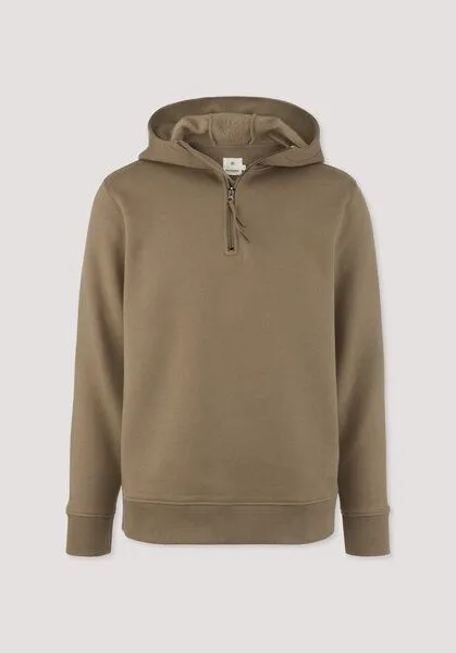 hessnatur hessnatur Sweat Hoodie Regular aus Bio-Baumwolle mit recycelter Baumwolle, Camel, – Produktbild 4 von 4