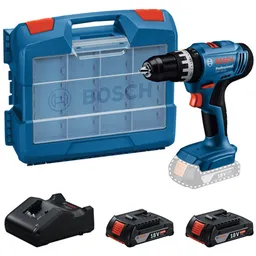 Bosch Professional Bosch Professional Bosch Akku-Schlagbohrschauber GSB 18V-25, incl. 2x Akku GBA 2 Ah, Ladegerät, Karton – Produktbild 1 von 1