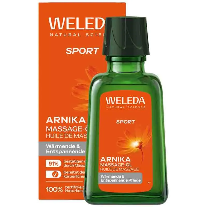 Weleda WELEDA Sport Massage-Öl Arnika 50 ml Öl – Produktbild 2 von 2