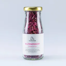 Tante Fine Tante Fine Essbare Blüten BLÜTENPRACHT * Bio Qualität * getrocknete Blüten in pink – Produktbild 1 von 1