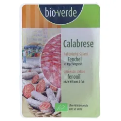 bio-verde bio-verde Salami Calabrese, luftgetrocknet, geschnitten – Produktbild 1 von 1