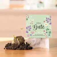 Ideenverlag Hamburg Ideenverlag Hamburg 10 „Alles Gute“ Samenbomben im Tütchen mit Wildblumensaatgut | Nachhaltiges Geschenk & blühende Aufmerksamkeit für jeden Anlass – Produktbild 1 von 1